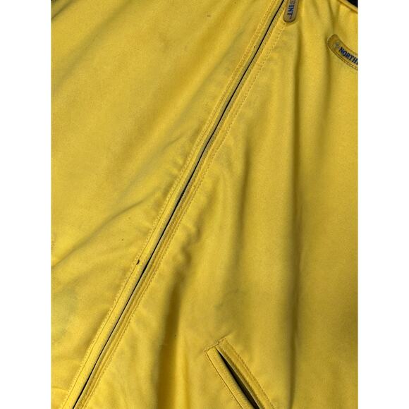 Men’s Large North Point Yellow Red Black Jacket Full Zip Light Coat - Picture 2 of 4